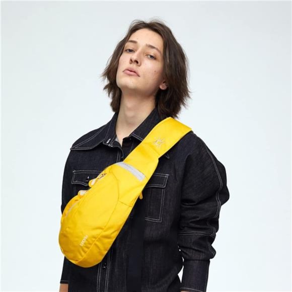 Peicees Sling Bags Men Women Shoulder Backpack Mini Chest Day Bag Small Cross Bo - Picture 1 of 8